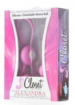Комплект вагинальных шариков THE ALEXANDRA BEN WA BALLS , Closet Collection