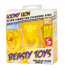 Жёлтая вибронасадка на пенис Beasty Toys Looney Lion , Shots Media BV