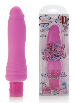 Розовый вибратор SWEET DREAMS DESIRE с 10 скоростями - 17 см., California Exotic Novelties