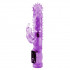 Фиолетовый хай-тек вибратор Happy Bunny - 22,5 см., Baile