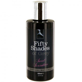 Масло для ванны «50 оттенков серого»: Sweet Sensation Sensual Bath Oil - 100 мл., Fifty Shades of Grey