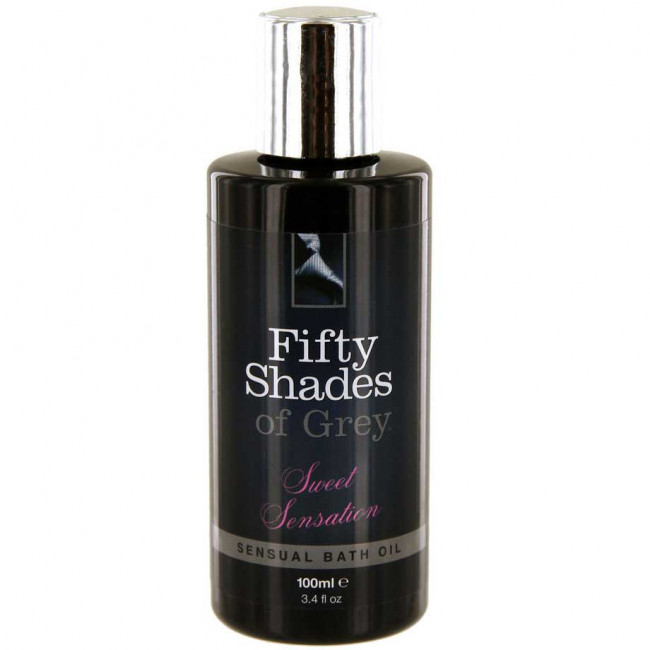 Масло для ванны «50 оттенков серого»: Sweet Sensation Sensual Bath Oil - 100 мл., Fifty Shades of Grey