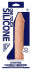Телесный вибратор One Touch Silicone - 22,5 см. Телесный вибратор One Touch Silicone - 22,5 см.