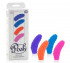 Набор Posh Silicone Finger Teasers Swirls: четыре насадки на палец из силикона, California Exotic Novelties Набор Posh Silicone Finger Teasers Swirls: четыре насадки на палец из силикона, California Exotic Novelties