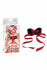 Наручники мягкие Tantric Binding Love Universal Cuffs черные с красным, California Exotic Novelties