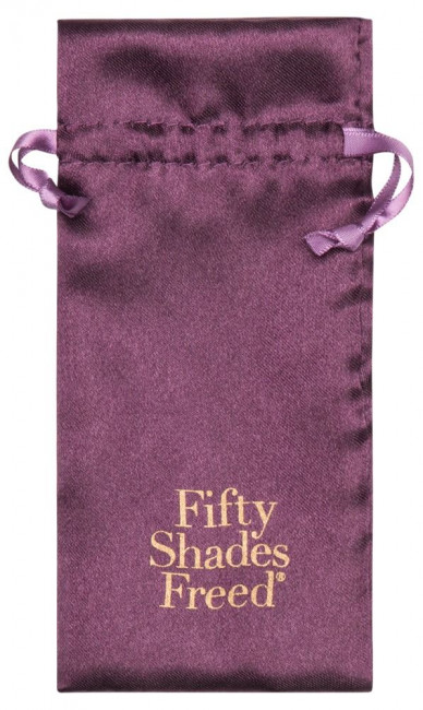 Фиолетовый мини-вибромассажёр Crazy For You Rechargeable Bullet Vibrator, Fifty Shades of Grey