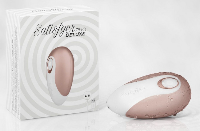 Бесконтактный стимулятор клитора Satisfyer Pro Deluxe, Satisfyer Бесконтактный стимулятор клитора Satisfyer Pro Deluxe, Satisfyer