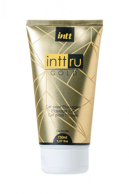 Массажный гель Gold с цветочным ароматом - 150 мл., INTT