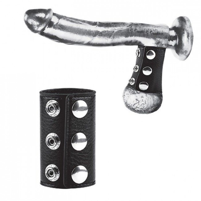 Чёрная утяжка на кнопках 100% PVC STRAP WITH METAL SNAP, BlueLine Чёрная утяжка на кнопках 100% PVC STRAP WITH METAL SNAP, BlueLine