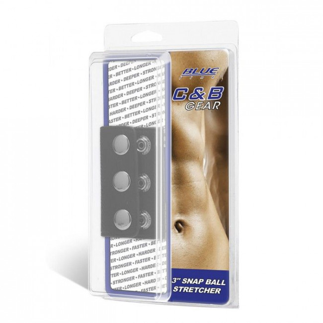Чёрная утяжка на кнопках 100% PVC STRAP WITH METAL SNAP, BlueLine Чёрная утяжка на кнопках 100% PVC STRAP WITH METAL SNAP, BlueLine