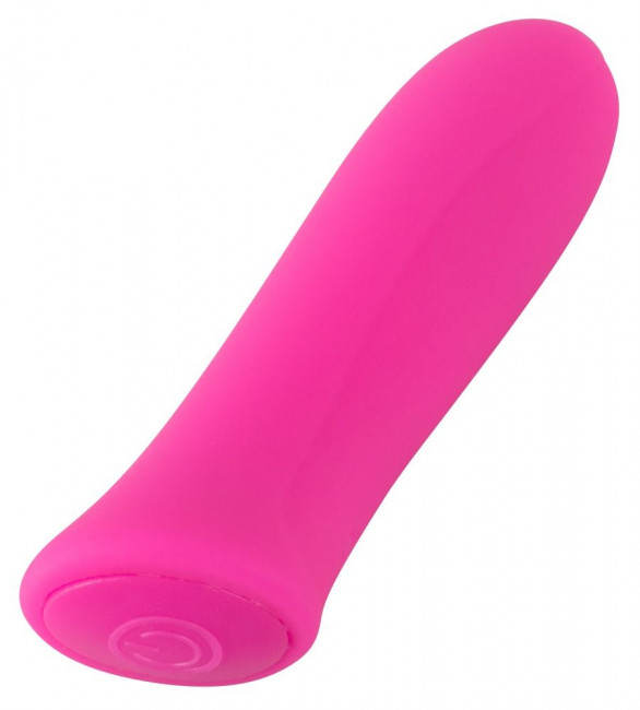 Розовый мини-вибромассажер Rechargeable Power - 8,5 см., Orion