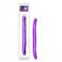 Фиолетовый двусторонний фаллоимитатор B Yours 16" Double Dildo - 40,6 см., Blush Novelties