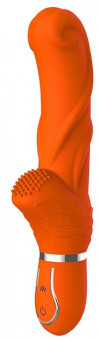 Оранжевый вибратор ORANGE PERFECTION - 22 см., Dream Toys