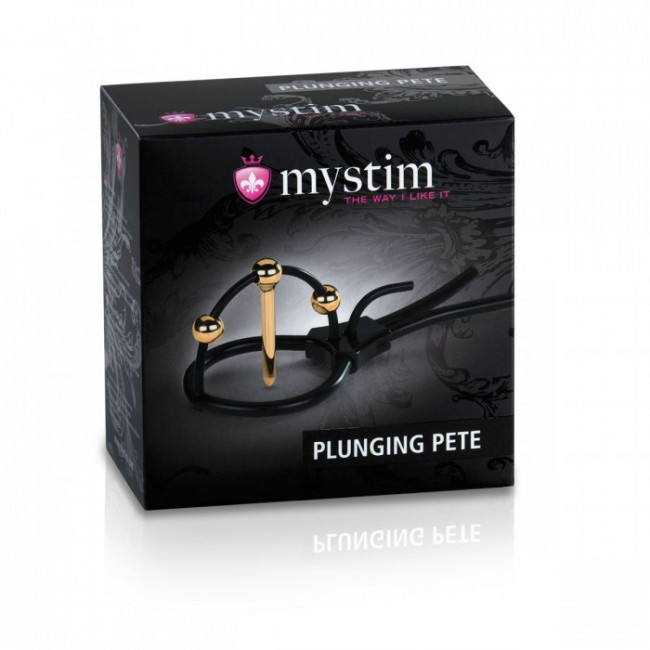 Утяжка под головку для электростимулятора Plunging Pete, MyStim Утяжка под головку для электростимулятора Plunging Pete, MyStim