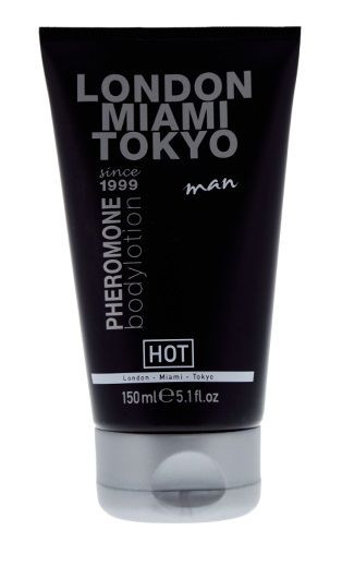 Мужской лосьон для тела с феромонами London-Miami-Tokyo - 150 мл., HOT