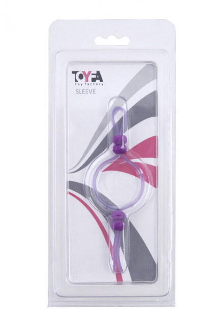 Фиолетовое лассо с 4 утяжками, ToyFa Фиолетовое лассо с 4 утяжками, ToyFa