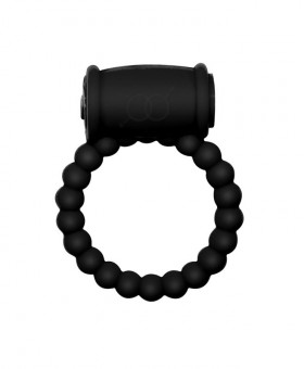 Чёрное эрекционное кольцо Rings Drums, Lola toys
