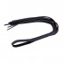 Чёрная кожаная плеть Pleasure Whip - 72 см., Chisa