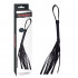 Чёрная кожаная плеть Pleasure Whip - 72 см., Chisa