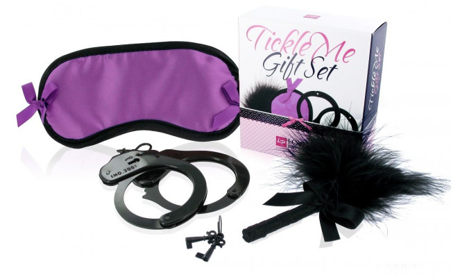 Любовный набор для пар LoversPremium Tickle Me Gift Set, LoversPremium Любовный набор для пар LoversPremium Tickle Me Gift Set, LoversPremium