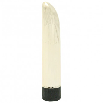 Молочный классический вибратор LADY FINGER VIBRATOR PEARL WHITE - 11,5 см., Seven Creations