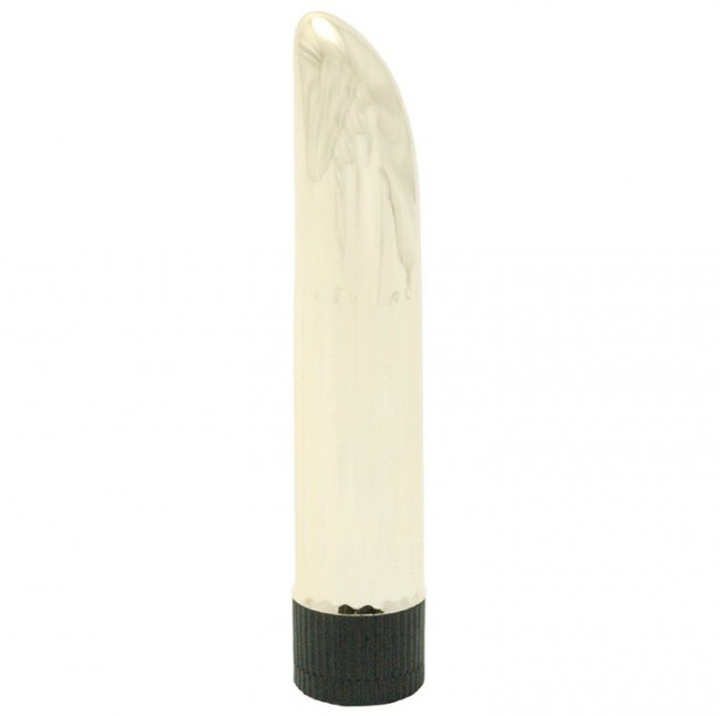 Молочный классический вибратор LADY FINGER VIBRATOR PEARL WHITE - 11,5 см., Seven Creations