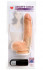 Реалистичный вибромассажер на присоске Adams Cock Vibrating - 22 см., Topco Sales