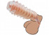 Открытая насадка на член Adam Male Toys The Tug CyberSkin Stroker, Topco Sales
