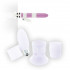 Набор белых насадок на вибратор Vibrator Upgrade Kit, VIBOKIT Набор белых насадок на вибратор Vibrator Upgrade Kit, VIBOKIT