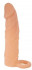 Насадка на пенис с кольцом для мошонки - 17,4 см., Bior toys