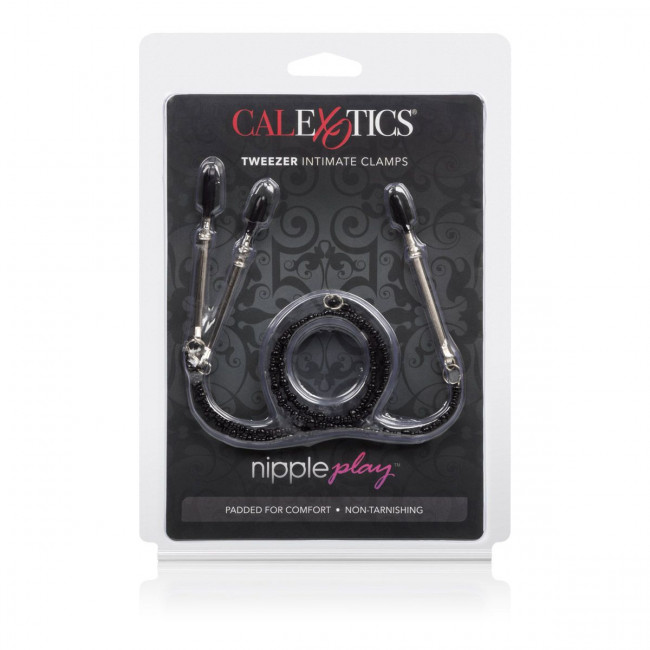 Зажимы на соски Tweezer Intimate Clamps, California Exotic Novelties Зажимы на соски Tweezer Intimate Clamps, California Exotic Novelties
