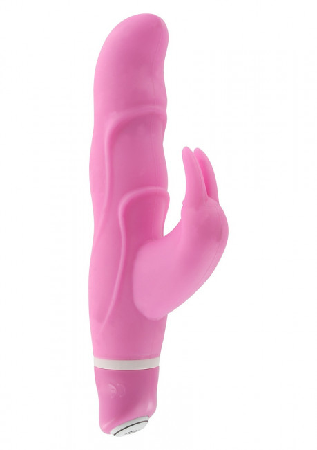 Розовый вибромассажёр с клиторальной стимуляцией VIBE THERAPY ANGORA - 15 см., Vibe Therapy Розовый вибромассажёр с клиторальной стимуляцией VIBE THERAPY ANGORA - 15 см., Vibe Therapy