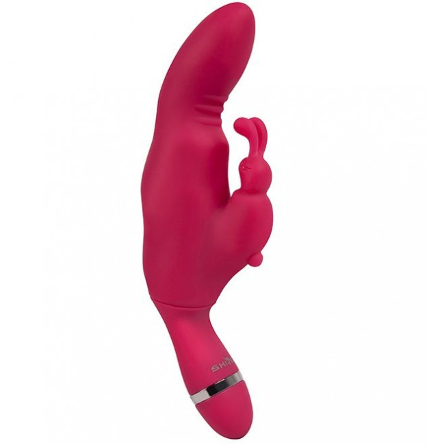 Розовый вибратор SASHAY VIBRATOR BUNNY I - 18 см., Dream Toys