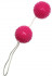 Розовые вагинальные шарики с шипами на шнурке Розовые вагинальные шарики с шипами на шнурке