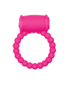 Розовое эрекционное кольцо Rings Drums, Lola toys