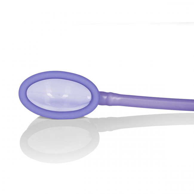 Фиолетовая помпа для клитора Mini Silicone Clitoral Pump , California Exotic Novelties