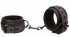 Серые наручники Elegant Hand Cuffs на карабинах Серые наручники Elegant Hand Cuffs на карабинах