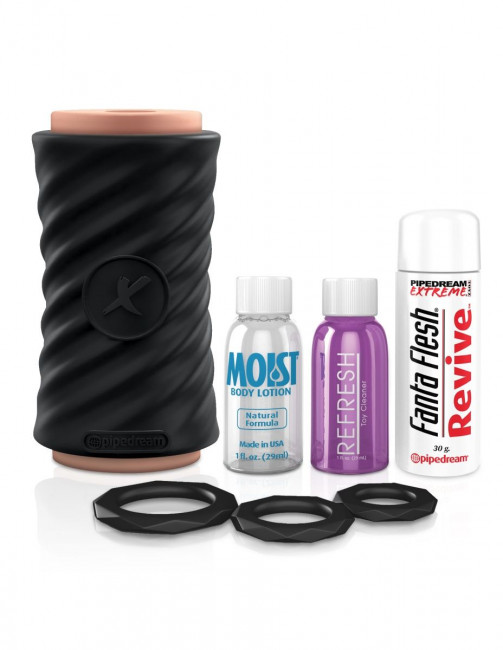 Телесный мастурбатор Sure Grip Stroker, Pipedream