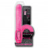 Розовый реалистичный вибратор SEX CONQUEROR SPIRAL MOTION DUO VIBE - 21 см., NMC