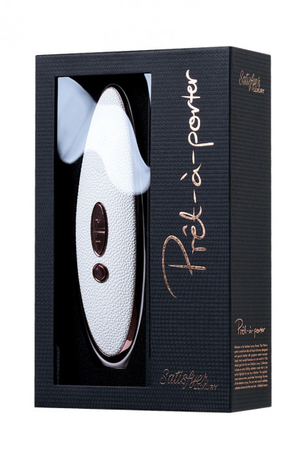 Вакуумно-волновой стимулятор Satisfyer Luxury Pr?t-?-porter с вибрацией, Satisfyer