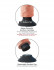 Двойной телесный вибратор со съемной присоской Double Vibrating Double Penetrator - 20,3 см., Pipedream