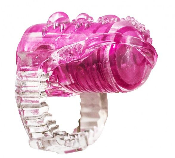 Розовая насадка на язык Rings Teaser, Lola toys Розовая насадка на язык Rings Teaser, Lola toys