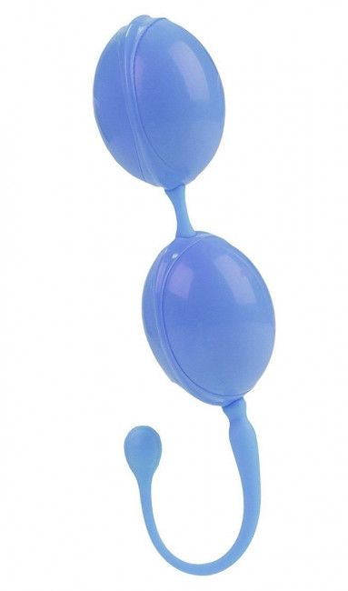 Голубые каплевидные вагинальные шарики L'amour Premium Weighted Pleasure System, California Exotic Novelties Голубые каплевидные вагинальные шарики L'amour Premium Weighted Pleasure System, California Exotic Novelties