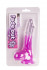 Фиолетовый фаллоимитатор с прозрачным стволом и присоской - 17,8 см., Dream Toys