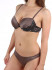 Изысканный комплект Crazy с биколорным кружевом, Lormar