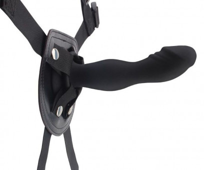 Черный страпон Rumpy-pumpy Strap-On - 15 см. Черный страпон Rumpy-pumpy Strap-On - 15 см.