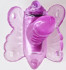 Клиторальный стимулятор "Бабочка" с фаллосом на ремешках, Sextoy 2011