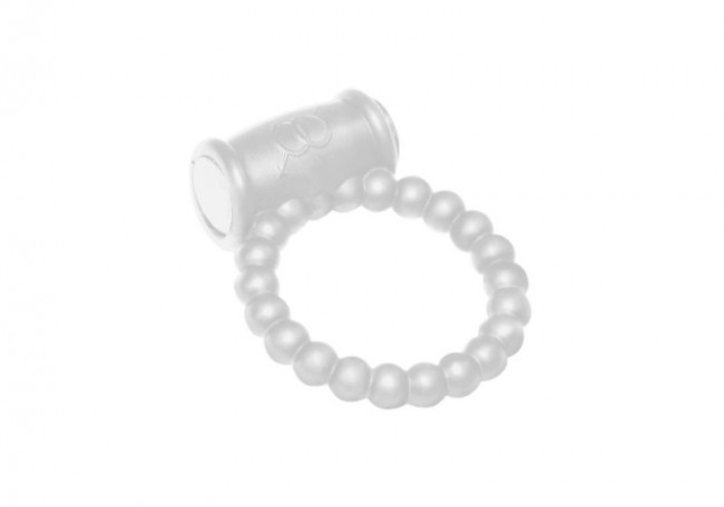 Белое эрекционное кольцо Rings Drums, Lola toys Белое эрекционное кольцо Rings Drums, Lola toys