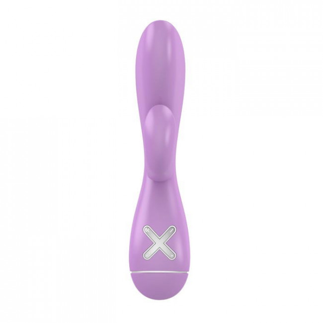 Розовый вибратор-rabbit  K1 - 20 см. , OVO