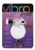 Прозрачное эрекционное кольцо VIBRO RING CLITORAL TONGUE CLEAR, Seven Creations
